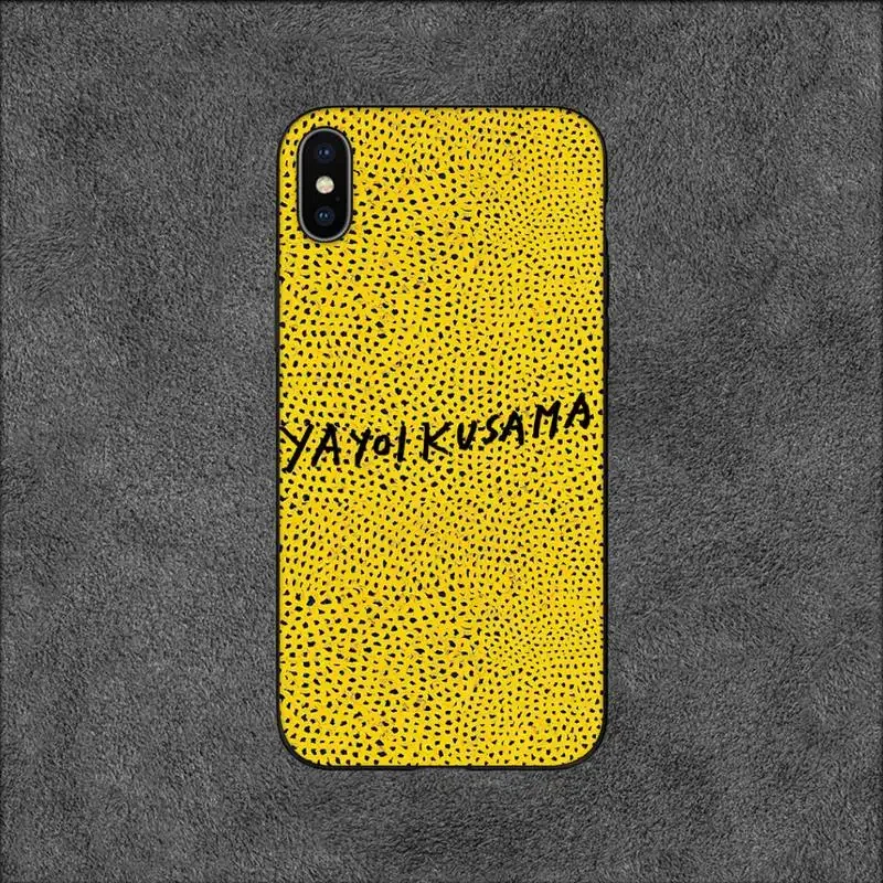 Yayoi Kusama Art Phone Case For iPhone 11 12 Mini 13 14 Pro XS Max X 8 7 6s Plus 5 SE XR Shell