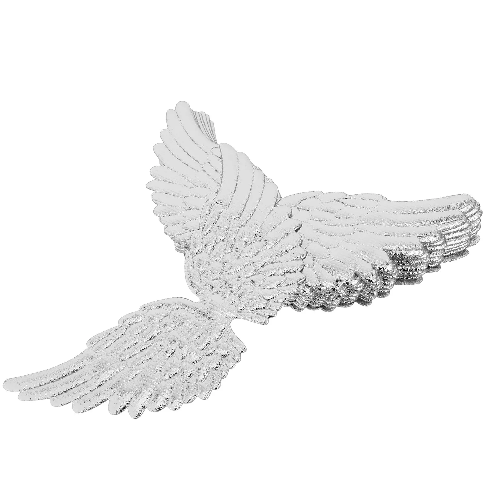 

12Pcs Creative Mini Angel Wings DIY Decorative Patches Sew on Iron on Craft Accessory for Backpacks Hats Wreaths Baby Bows