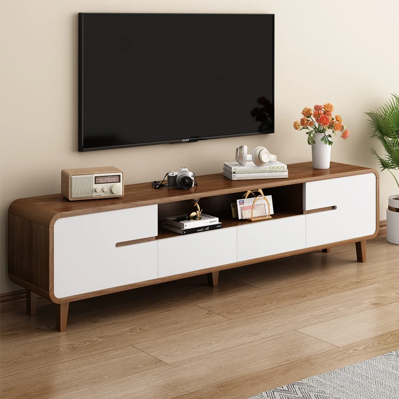 

Luxury Nordic Tv Stand Retro Consoles Filing Wood Mid Century Tv Cabinet Theater Universal Mueble Salon Furniture Living Room