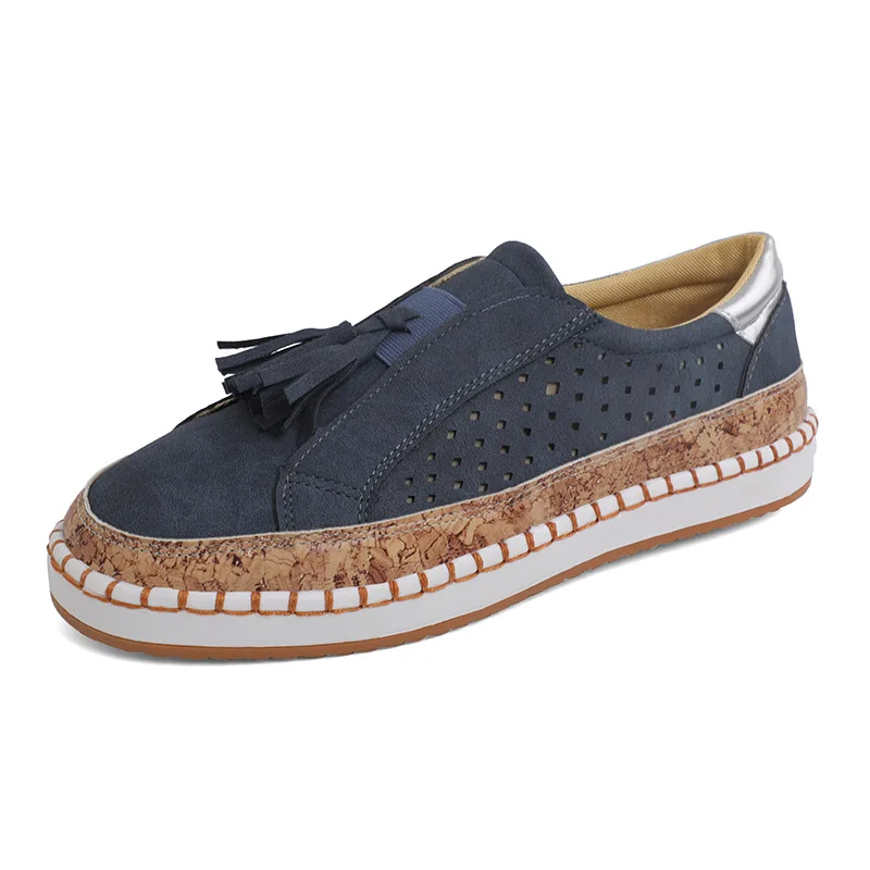 

Parrot Shoes Export Large Size4243Flat Slip-On Shoes for Women, Round Toe Loafers