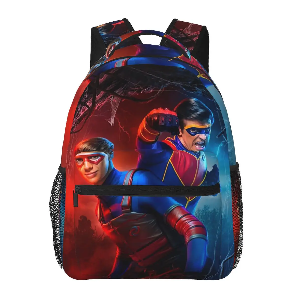 Henry Danger Backpacks Boys Girls Bookbag Students School Bags Cartoon Travel Rucksack Shoulder Bag Large Capacity
