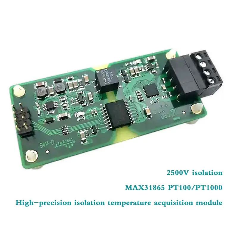 MAX31865 High-precision Isolation Temperature Acquisition Module PT100/PT1000 (Supports Multi-channel) RTD