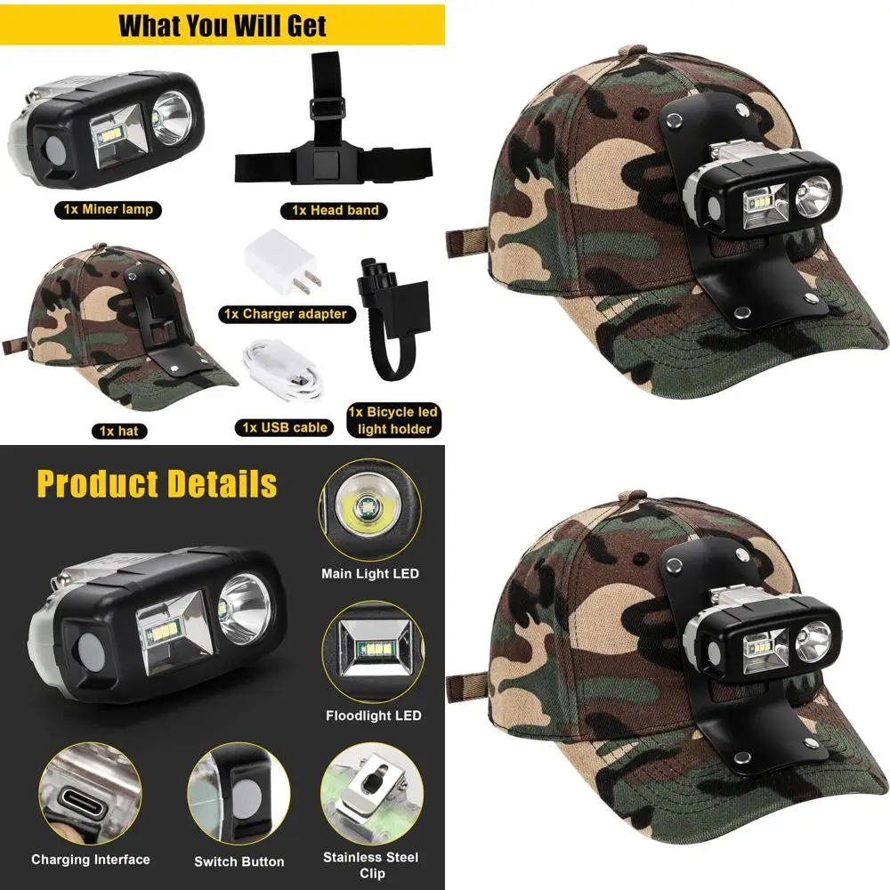 

Перезаряжаемый светодиодный налобный фонарь с функцией прожектора и рассеянного света, высокой яркости, водонепроницаемый, для горнодобывающей промышленности, охоты, кемпинга, ночной работы, рыбалки