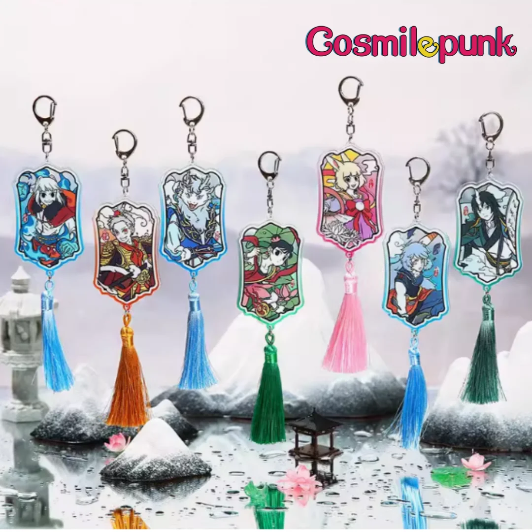 Sport 7 Coloral Cool Anime Pendant Made In China Cosplay Keyring Kids Collection Gift