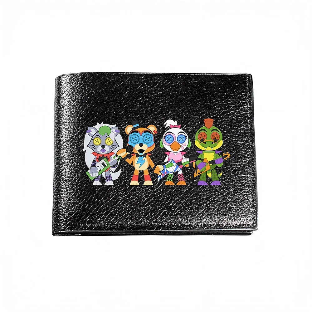 Colorful Animal Characters Printed Men's Wallet Card Holder Casual Business Fashion Design