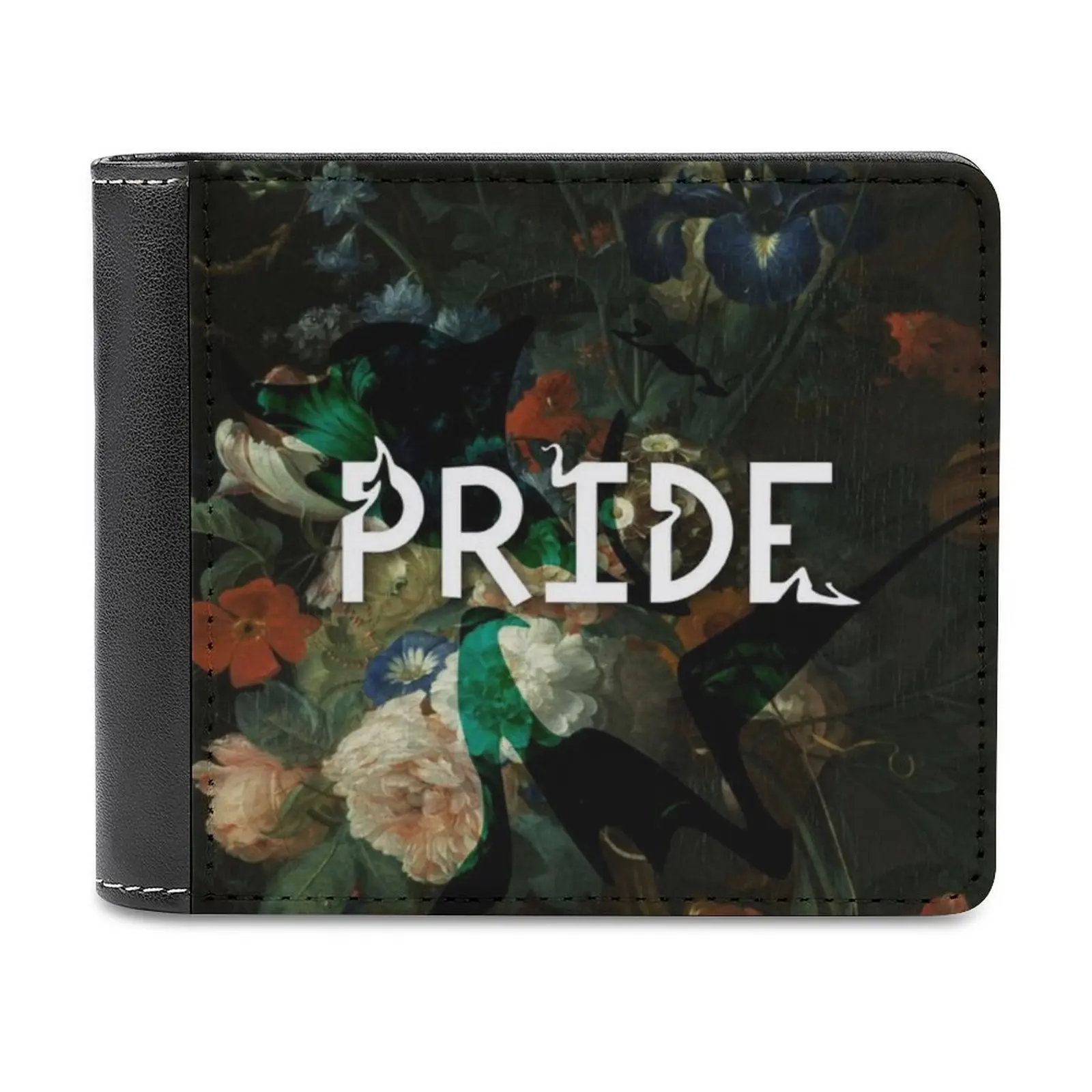 Pride Men's Wallet Leisure Travel Lightweight Portable Wallets Short Style Male Purse Pride The Seven Deadly Sins Still Life