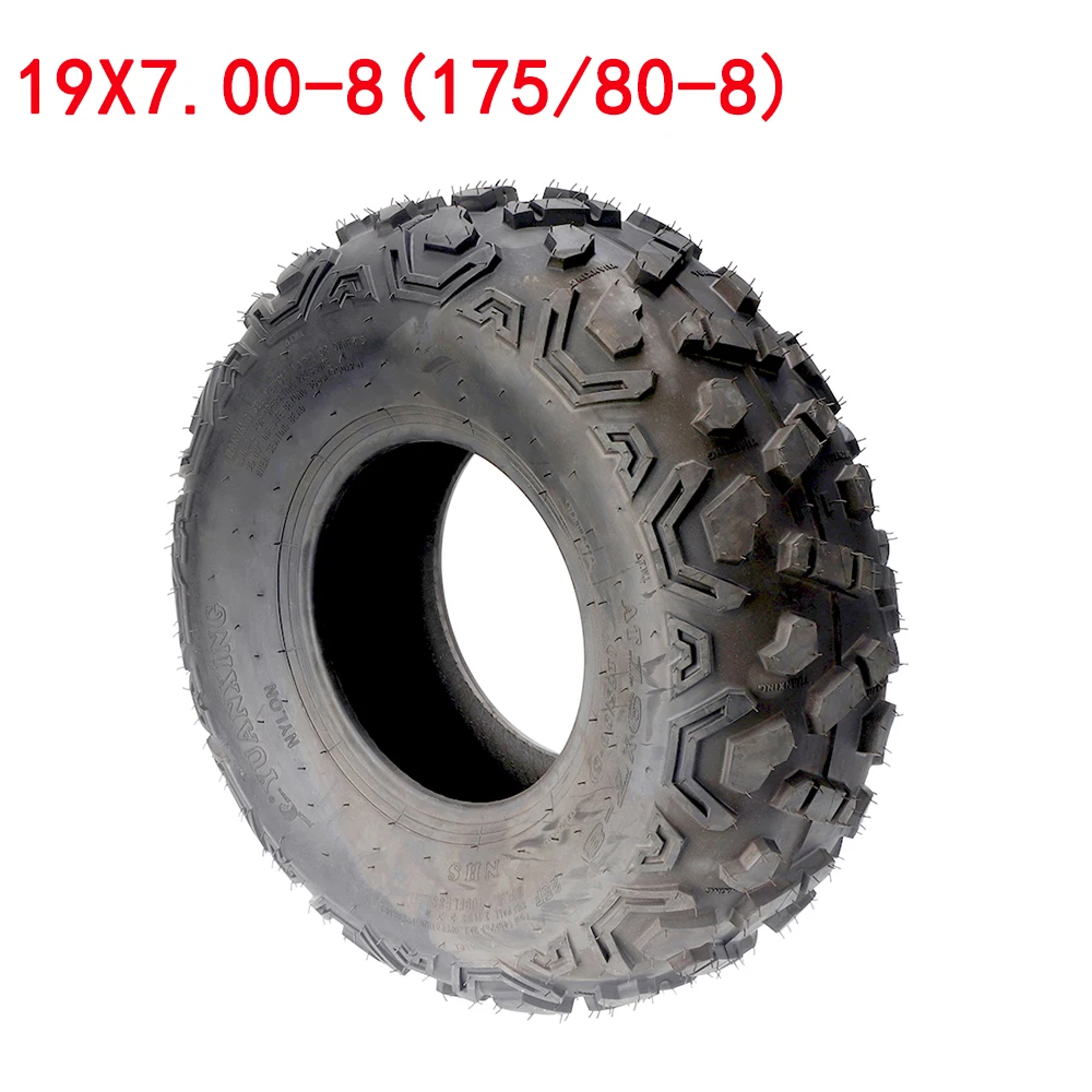

8 inch tubeless tires 19x7.00-8 Vacuum Tyre For China ATV Go kart Buggy Golf Cart Quad Bike 8 inch wheel Parts 19x7-8