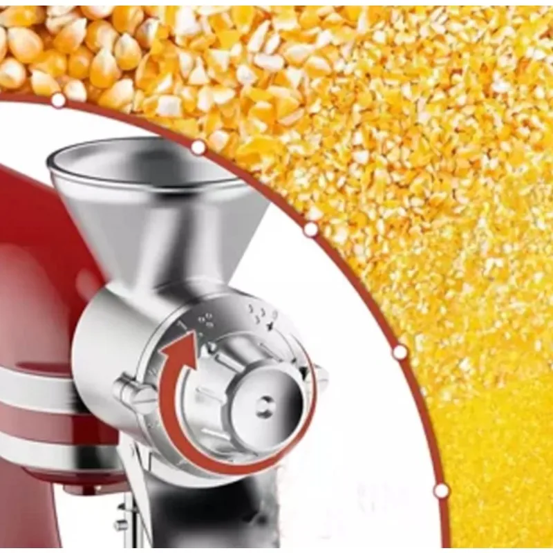 Full Metal Grain Mill Accessories with Grade 9 Grinder To Grind Coffee