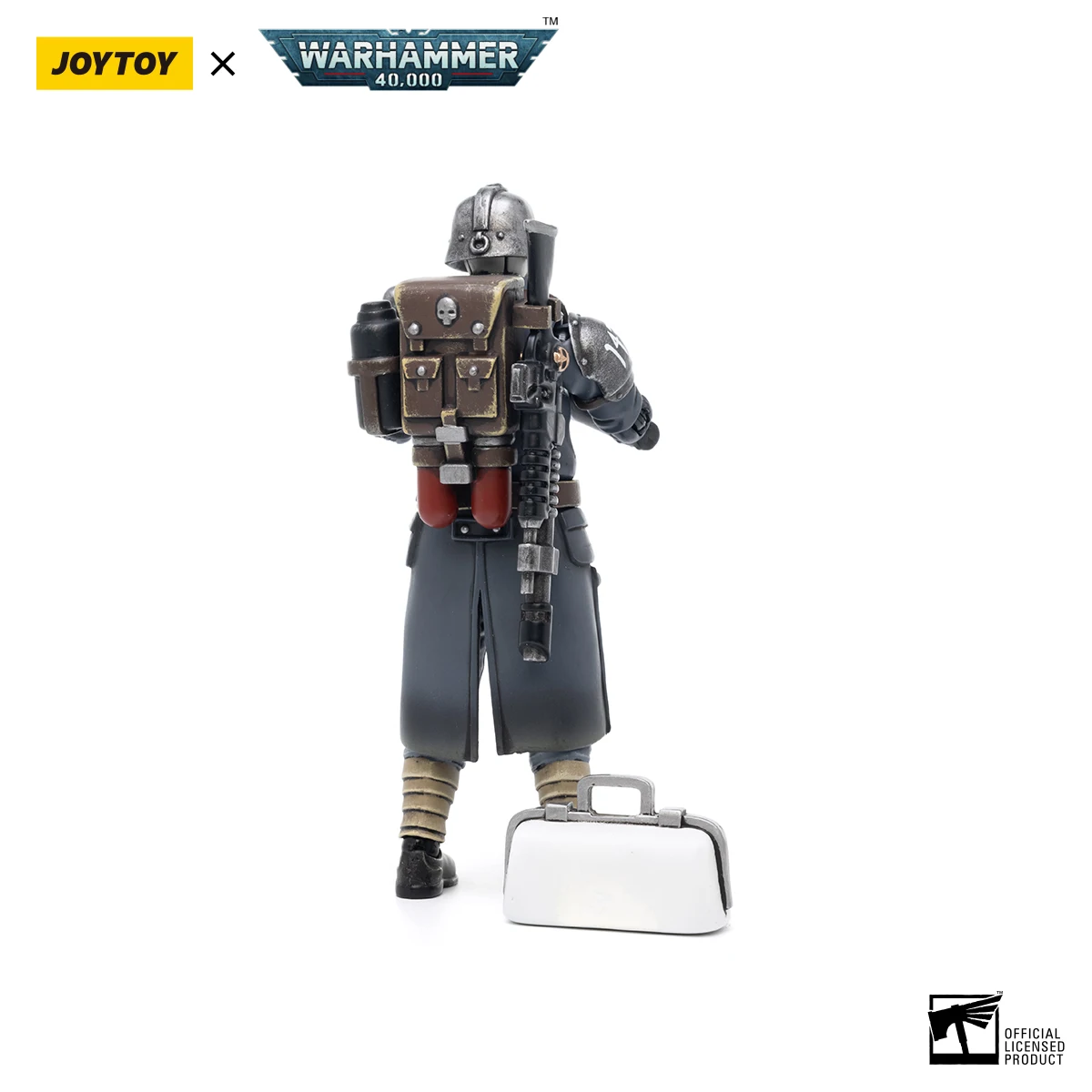 JOYTOY Warhammer 40K action figure 1/18 Astra Militarum Death Korps of Krieg Veteran Squad Guardsman Medic figures Toys view 4