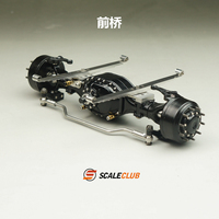 Axle Scaleclub 1/14 Truck Metal Locking Differential Planetary Steering Front Axle