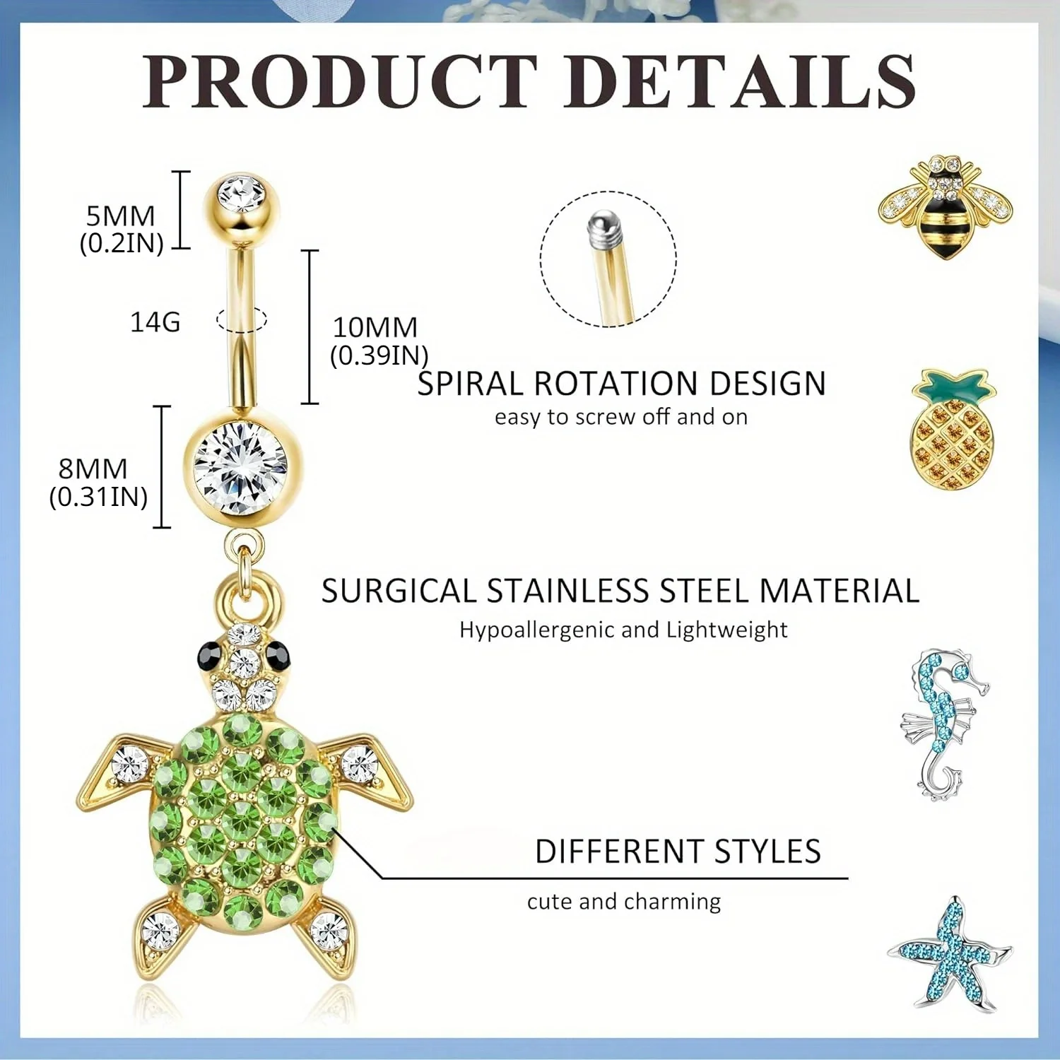 Thumbnail 4 - #27 Cheap Belly Button Rings Worth Buying