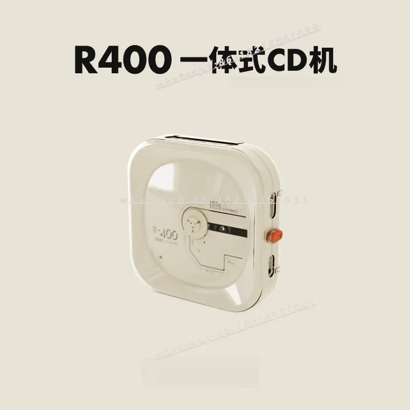 2026GOOD 1pcs R400CD Player Bluetooth CD Player Listen To Album Gift Box Retro