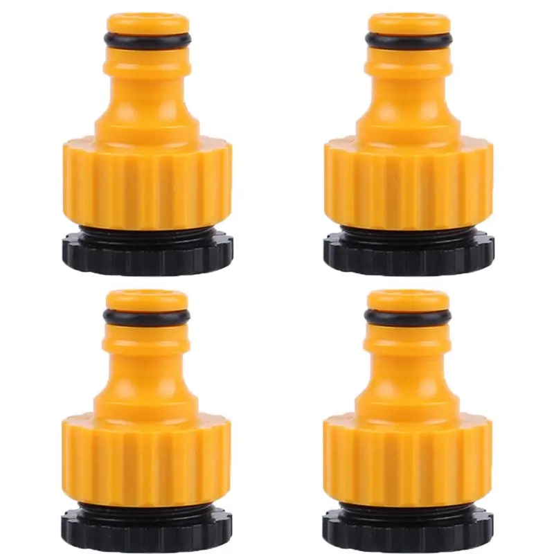 Universal For Hose Connector Set(4PCS), Plastic Outside Tap Connectors For Hose Pipes& For Hosepipe Connectors