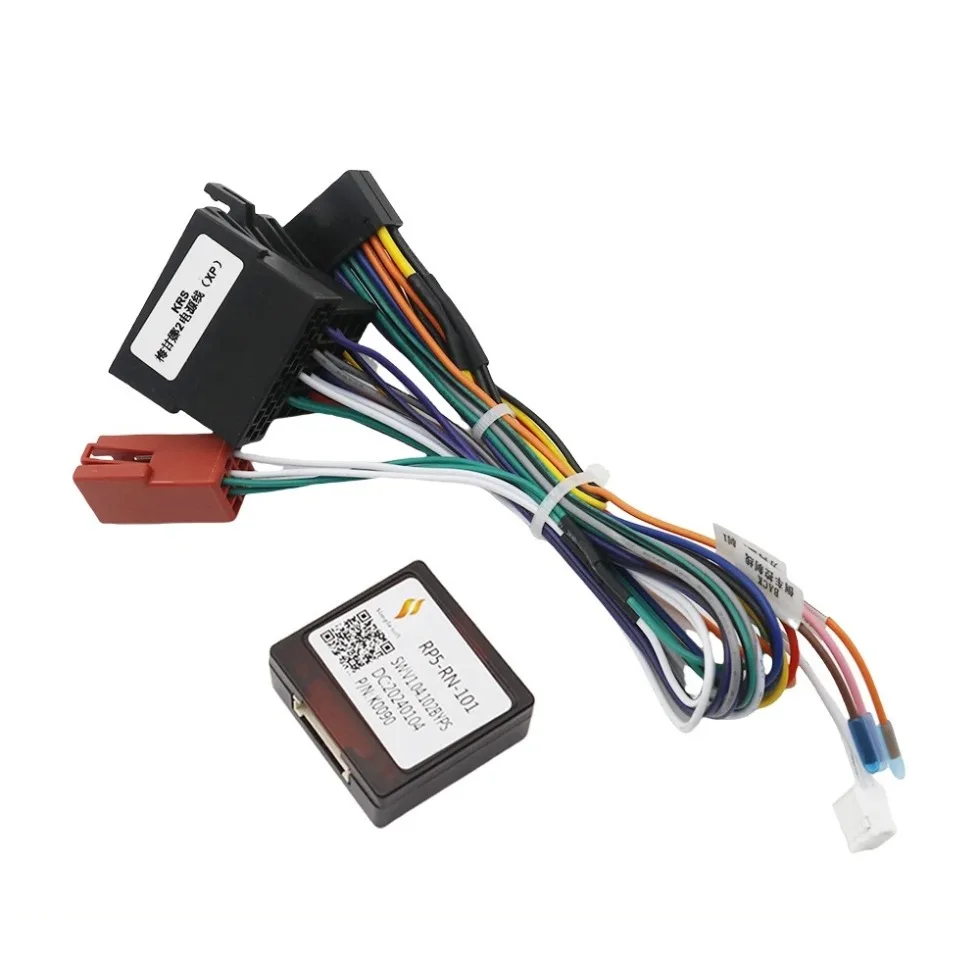 16 Pin Canbus Wiring Harness for Renault Megane 2 Clio 3 2004-2007 Android Audio Player Power Cable Adapter Dash Facia Trim Kit