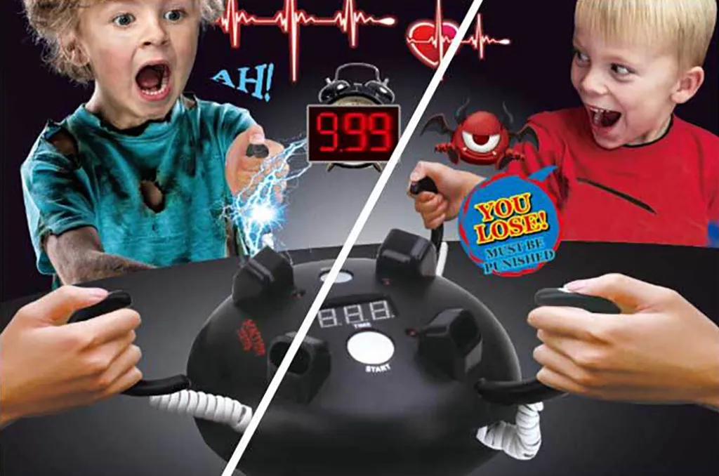 Party Electric Finger Game Machine ing Roulette Lie Detector