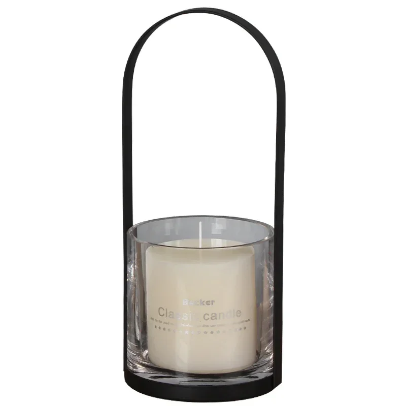 Candlestick ornament European-style household romantic candlelight dinner Nordic model room Western