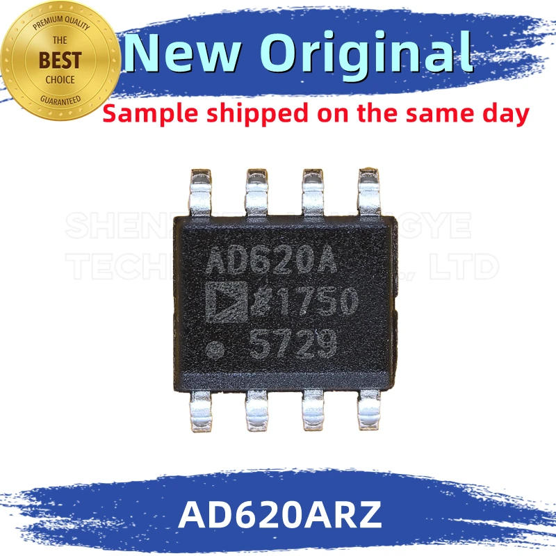 Наклейка AD620ARZ-REEL AD620ARZ: Встроенный чип AD62A, 100% новый и оригинальный BOM Match ADI