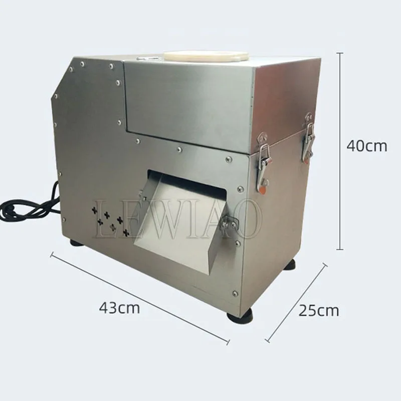 Máquina elétrica doméstica de corte em cubos de frutas e vegetais, pelotas cortadas em cubos, rabanete, cenoura, batata, taro