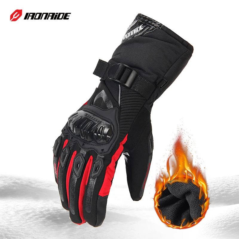 

Men Motorcycle Gloves Touch Screen Reflevctive Luvas Motociclismo Anti-slip Motocross Guantes Moto Motorbike Riding Glove