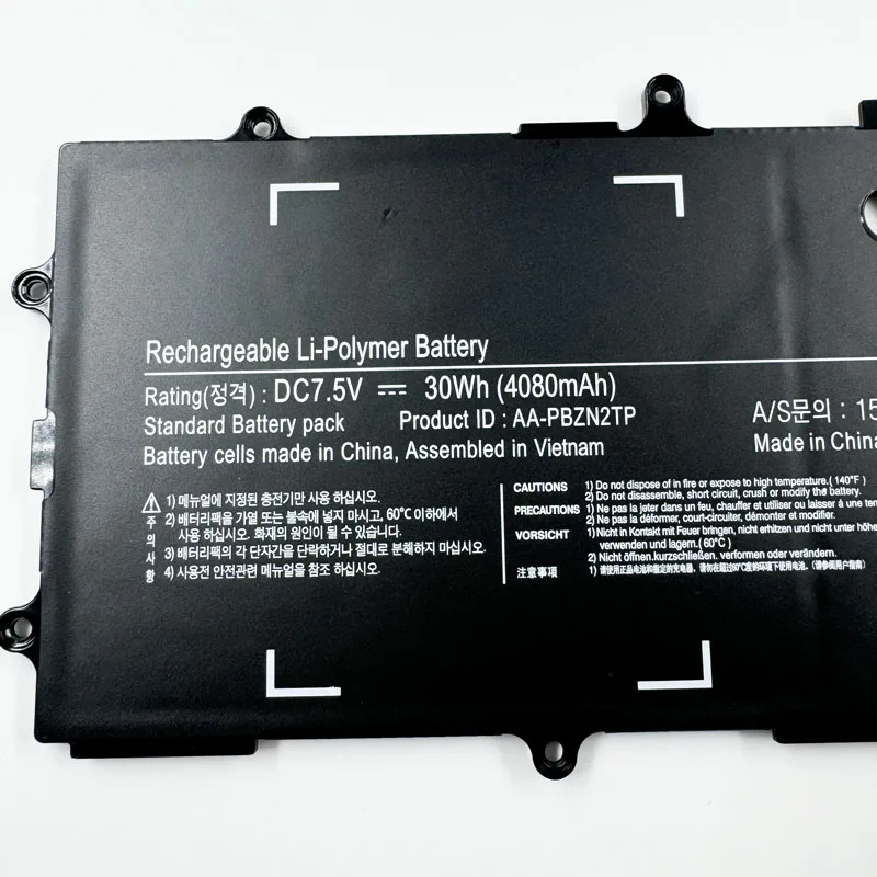AA-PBZN2TP Battery For XE500T1C 905s3g XE303 XE303C12 910S3G 915S3G ATIV BOOK 9LITE 910S3K 910S3L battery