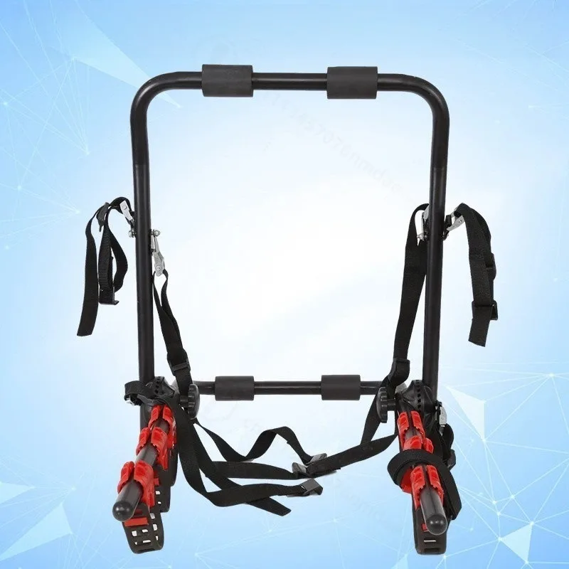 Car Rear Hanging Bike Rack Trunk Mount Bicycle Suspension Carrier Luggage Rack Auto Cycling Accessories