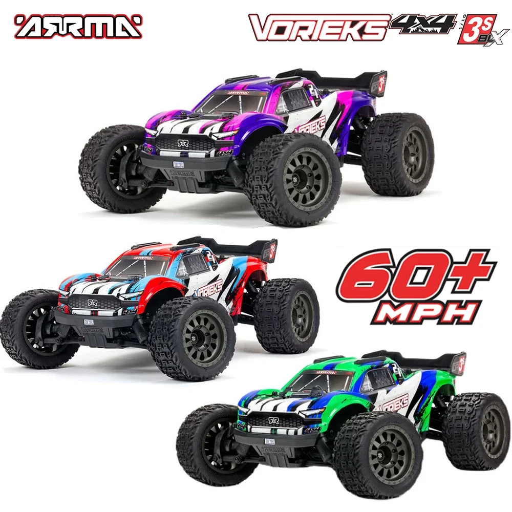 

ARRMA ARA4305V3 VORTEKS 3S бесщеточный 1/10 RC электрический пульт дистанционного управления модель автомобиля трюковый грузовик монстр-ТраК