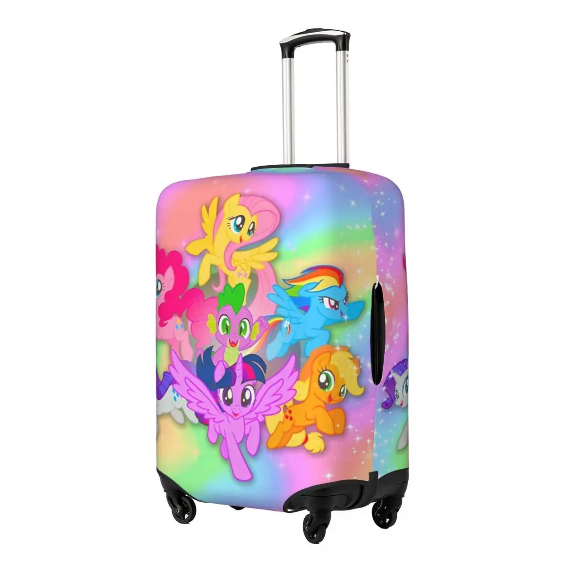 MINISO My Little P-pony Suitcase Cover Travel Flight Fun Luggage Supplies Protector