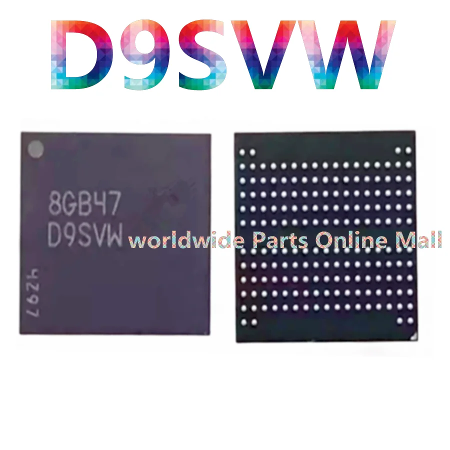 1pcs-5pcs D9SVW MT52L1G32D4PG-093 WT:B 178FBGA LPDDR3 2133Mbps 4GB memory second-hand implant ic