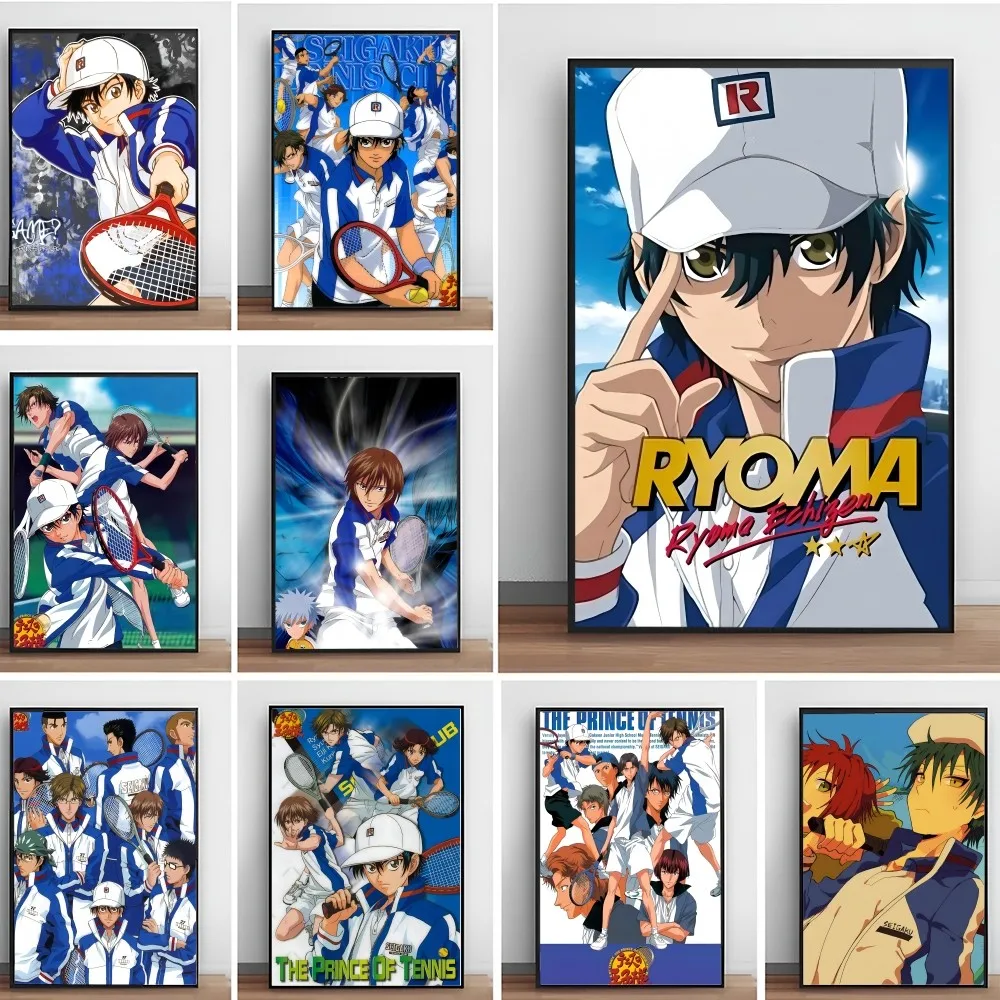 Anime Echizen Ryoma The Prince Of Tennis Poster Paper Print Home Living Room Bedroom Entrance Bar Cafe Art Painting Decoration