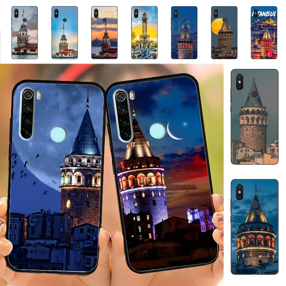 Turkey Istanbul Sceneary Building Phone Case For Redmi Note 4 X 5 A 6 7 8 T 9 9S 10 11 11S 11Epro Poco M3 pro