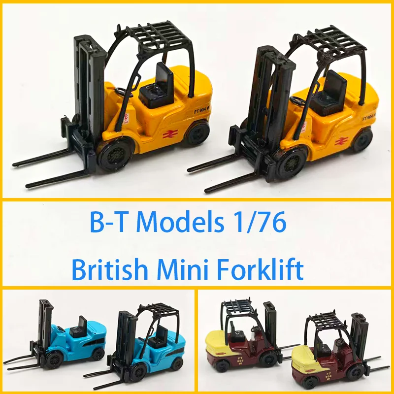 

Модели B-T 1/76: Британский мини-погрузчик, пластиковая модель-игрушка для детей, статическая модель для демонстрации, праздничный подарок