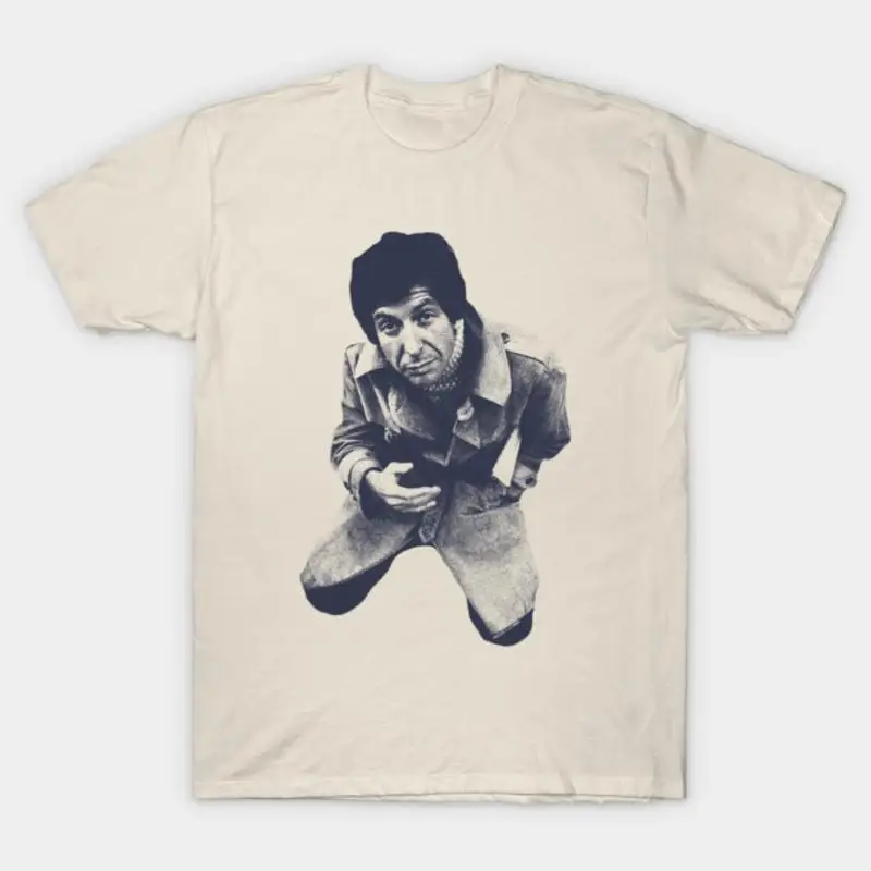 Leonard Cohen Poet BackOnTop Project T-Shirt