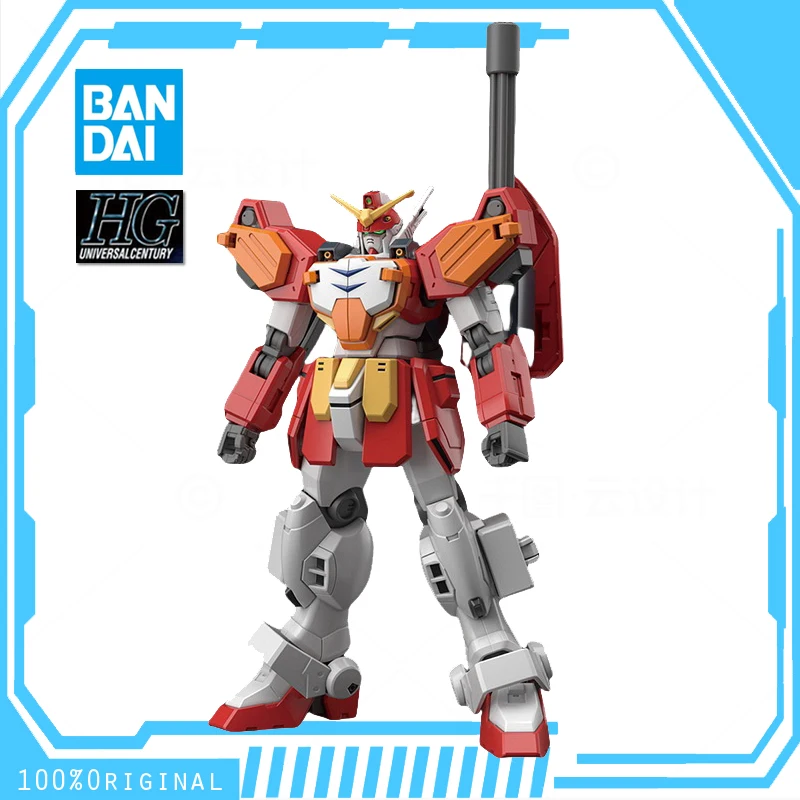 

In Stock BANDAI ANIME HG 1/144 Mobile Suit Gundam XXXG-01H Gundam Heavyarms Assembly Plastic Model Kit Action Toy Figure Gift