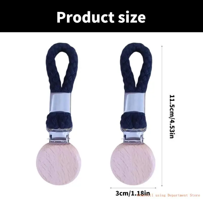 

2Pcs And Cotton Rope Towel Clamp Towel Organizers For Household Convenience