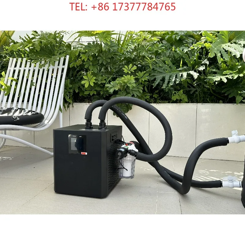 New Hot Selling 1/2 p 1/3  1 P Chiller Cold Plunge Tub Auto Water Chiller Ice Bath With Chiller and Filter