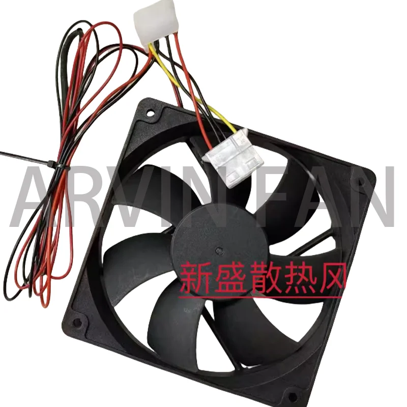 العلامة التجارية الجديدة SXD12025B12M 12V 0.18A 12CM مروحة