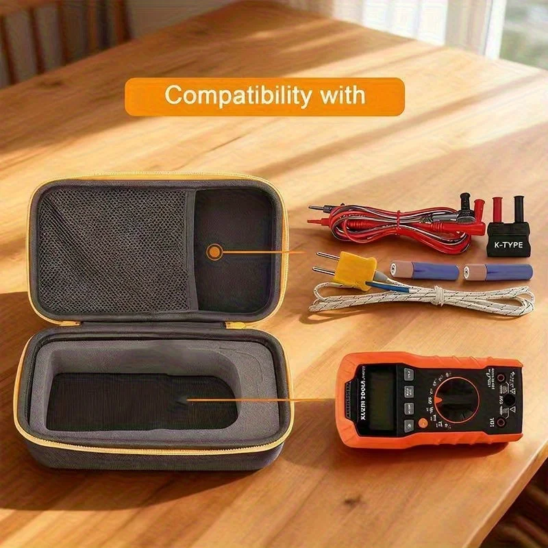 Multifunctional Car Jump Starter Storage Bag Emergency Start Power Storage Bag Portable Car Charger EVA Tool Kit Accessories