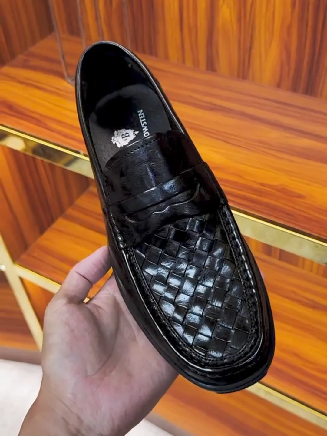 

Высококачественные повседневные кожаные мужские туфли: удобные, модные, универсальные, в европейском стиле, с круглым носком, на плоской подошве, с резиновой подошвой