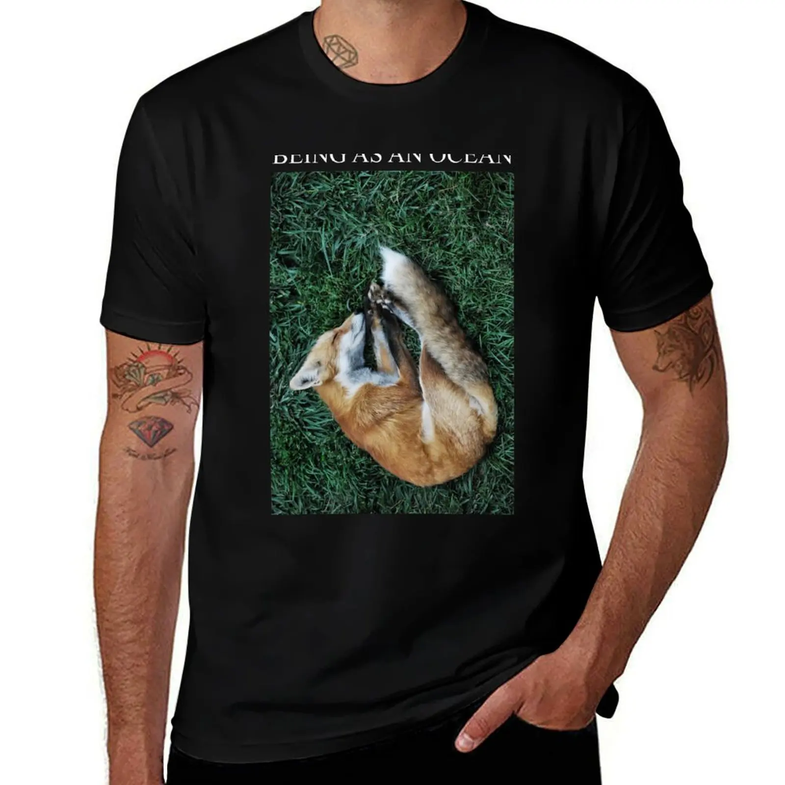 

Being as an ocean fox T-Shirt man t shirts graphic t shirts for man graphic funny t shirt man designer T-Shirt