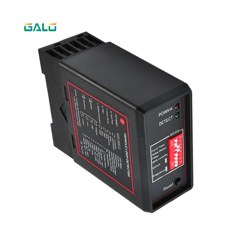 AC110V Vehicle Single Loop Detector For Toll Station/Barrier Boom Gate In Entrance Exit System For Traffic Control