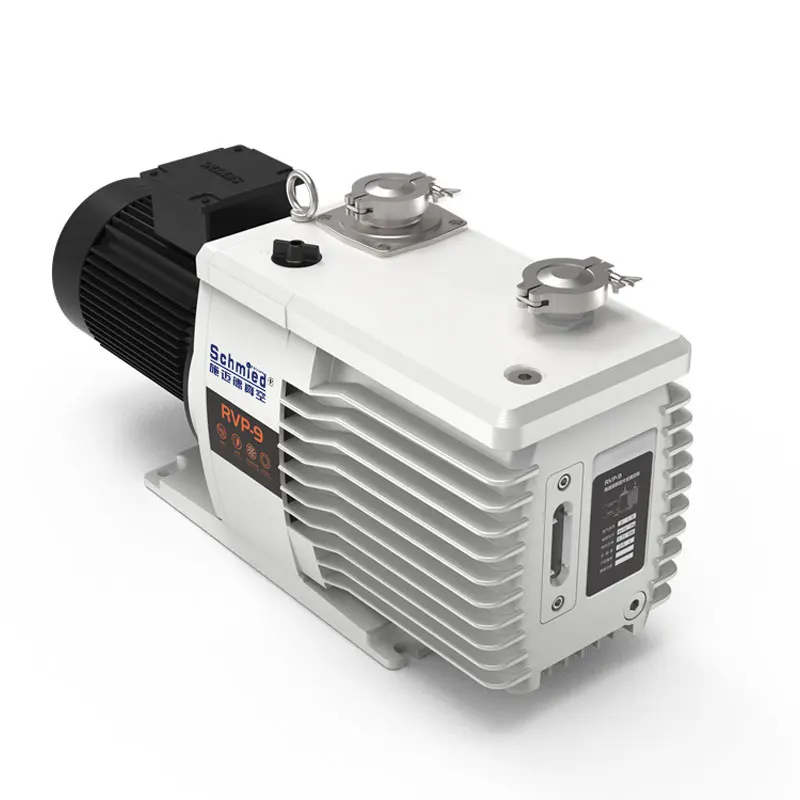 Pompe à vide industrielle réfrigérée à palettes rotatives à deux étages RVP2/4/6/9