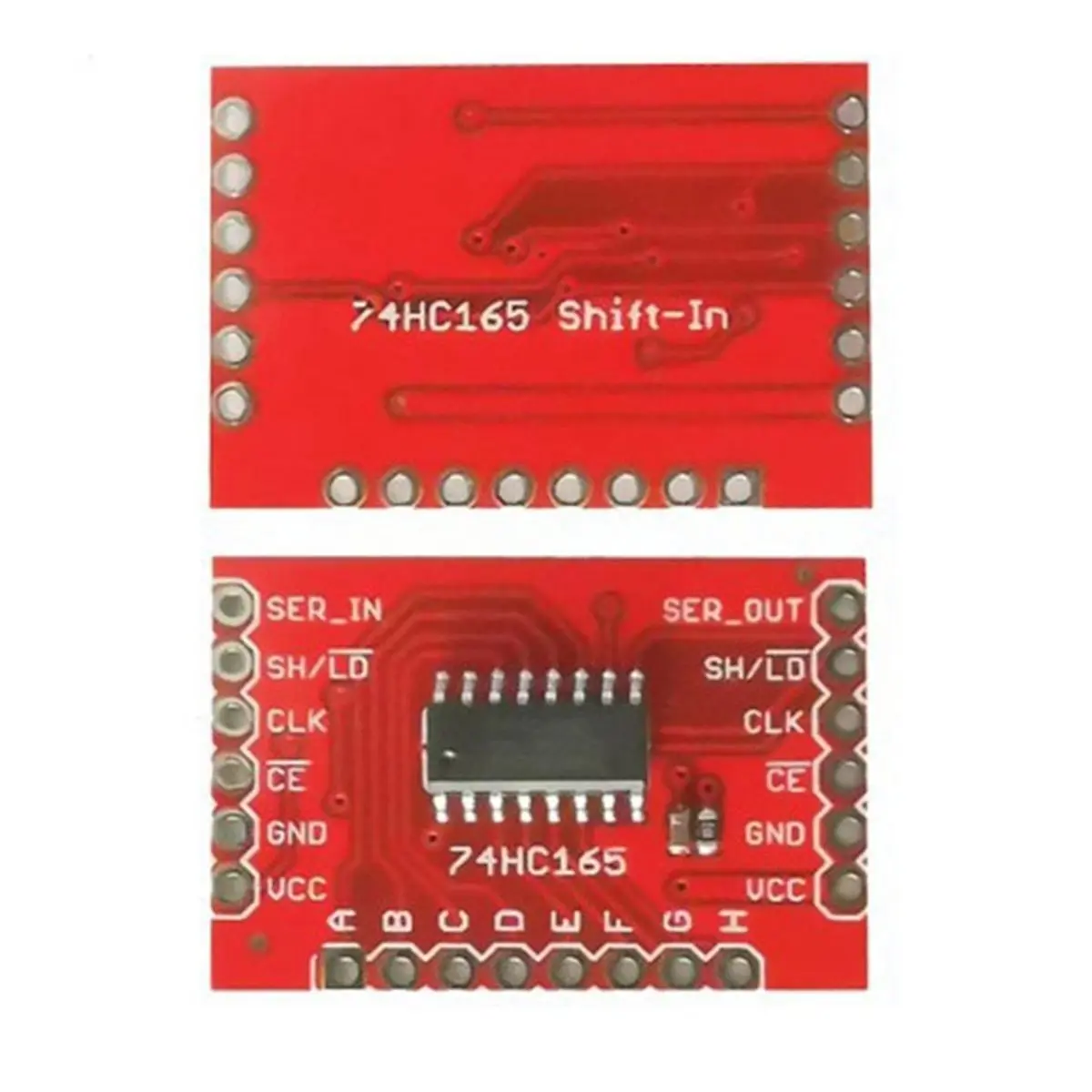 DC2-6V SN74HC165 Conversion Module SN74HC165N 8 Bit Shift Register Module 10 Input Channel Loads for DIY Projects