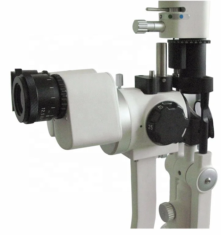 2020 Professional Galilean Magnification Optical Slit Lamp Ophthalmic Optical Equipments Halogen Bulb Aupha V Hongdee OEM CE