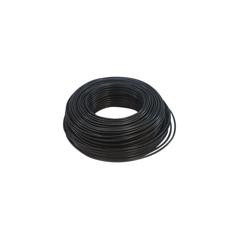 Flexible Silicone Cable, 16 Awg  Black Section Resistant Up To 200 ° And 3kv