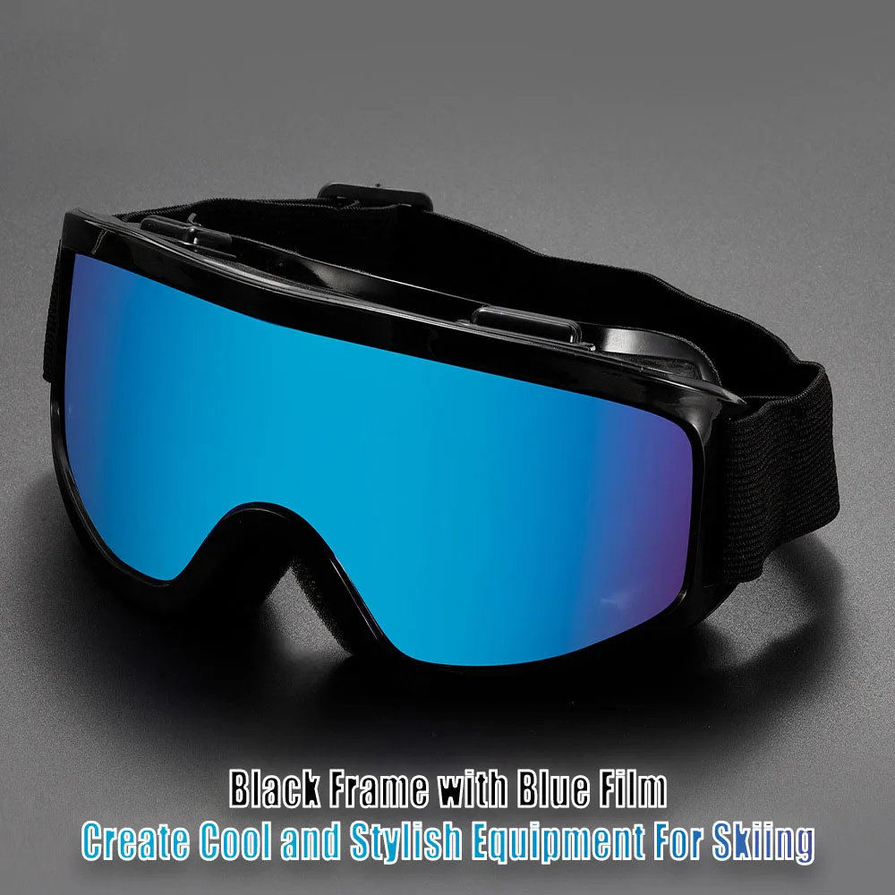 

2025 New Man Woman Ski Goggles Colorful Mountain Protective Glasses UV400 Unisex Sports Oversized Sunnies Cycling Sun Glasses 3