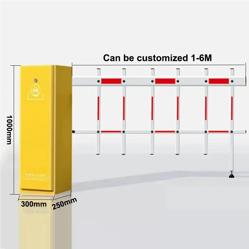 Mx 80 parking system gate barrier with sensor fid access control barrier gate dc brushless motor wholesale barrier gate