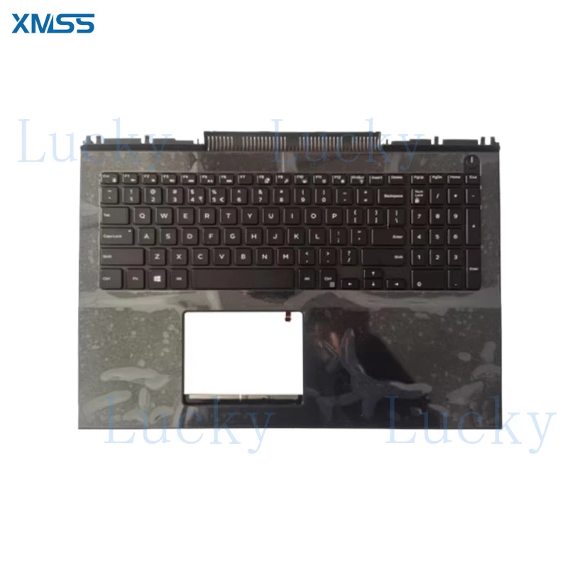 

Новая верхняя крышка-подставка для рук 15,6 дюйма с американской клавиатурой для Dell Inspiron 15 7000 7566 7567