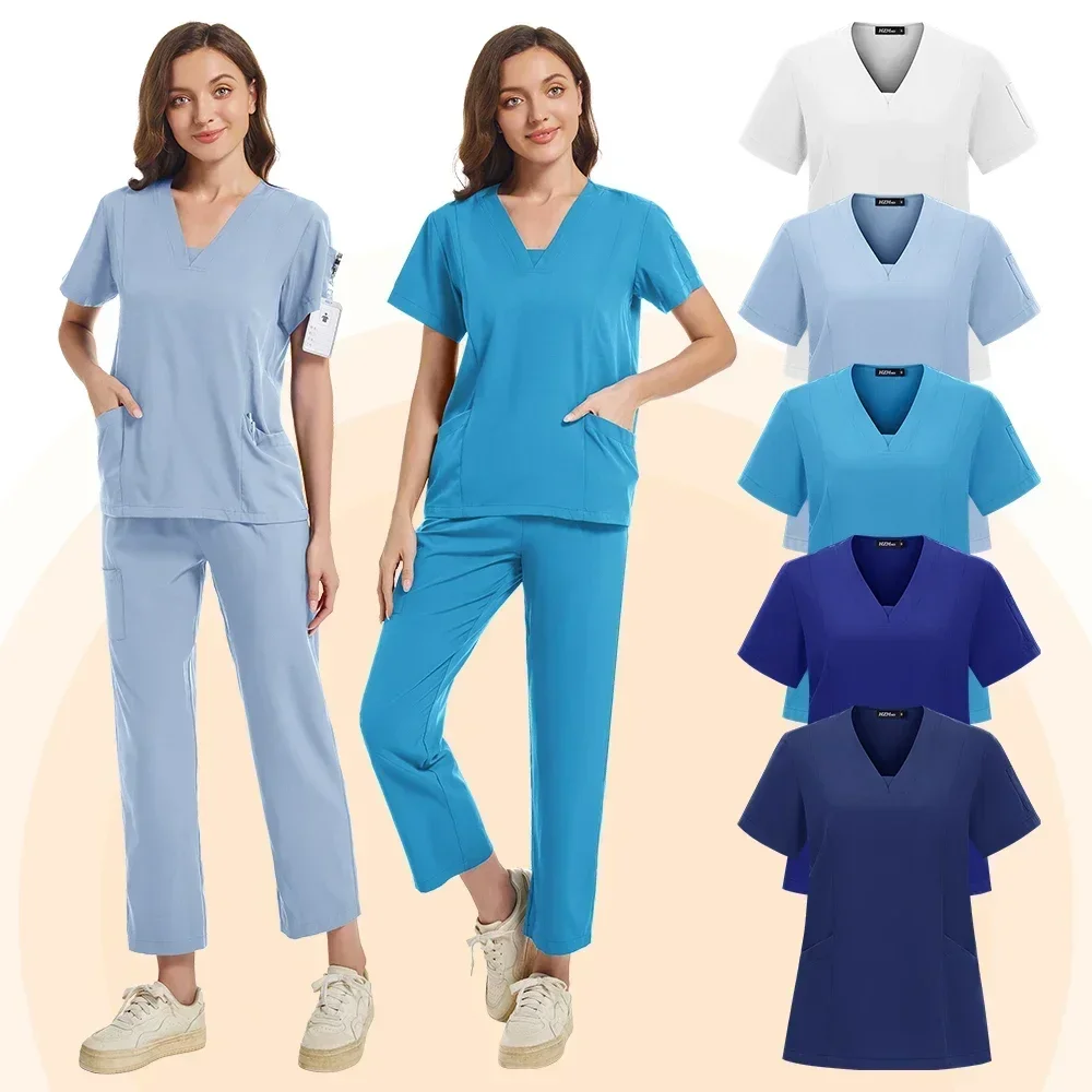 

Quick-drying hospital doctor nurse overalls Breathable uniforms for men and women Orthopedic scrubbing nursing Medical