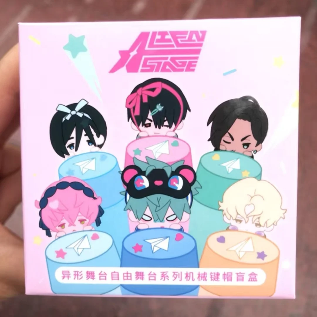 

Alien Stage Free Stage Series Mechanical Keycaps Trendy Blind Box Cute Doll Collectibles Surprise Gift Accessories For Fans