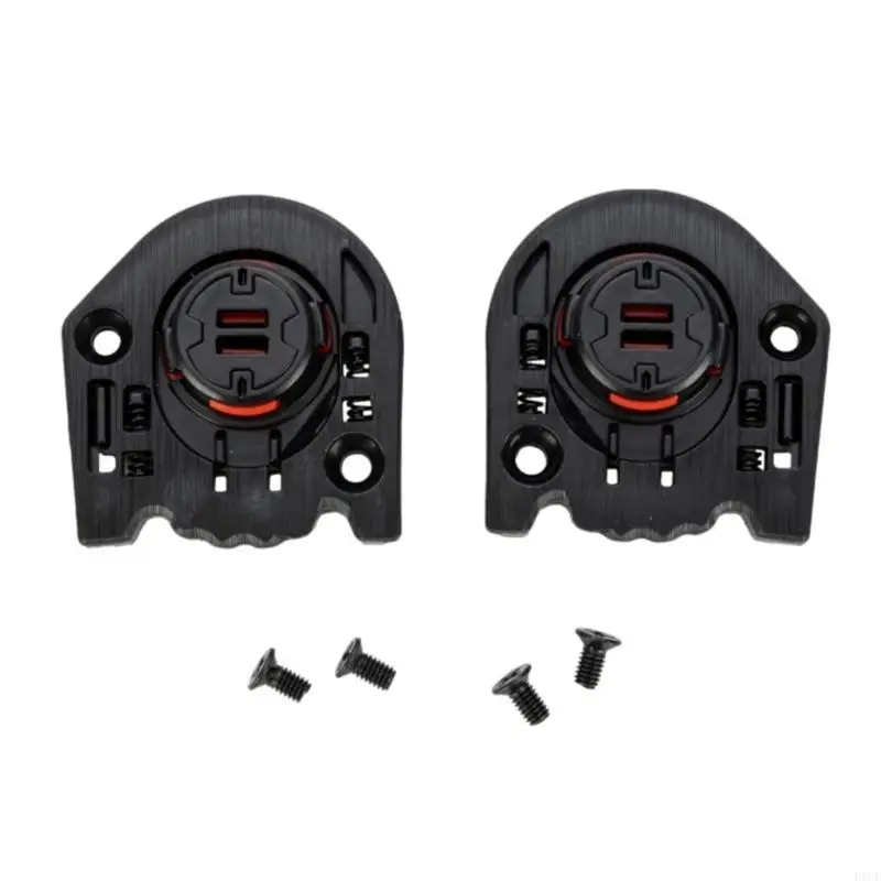 F1CF New Universal Helmet Visored Mounting Base Quick Installation Durability ABS Material